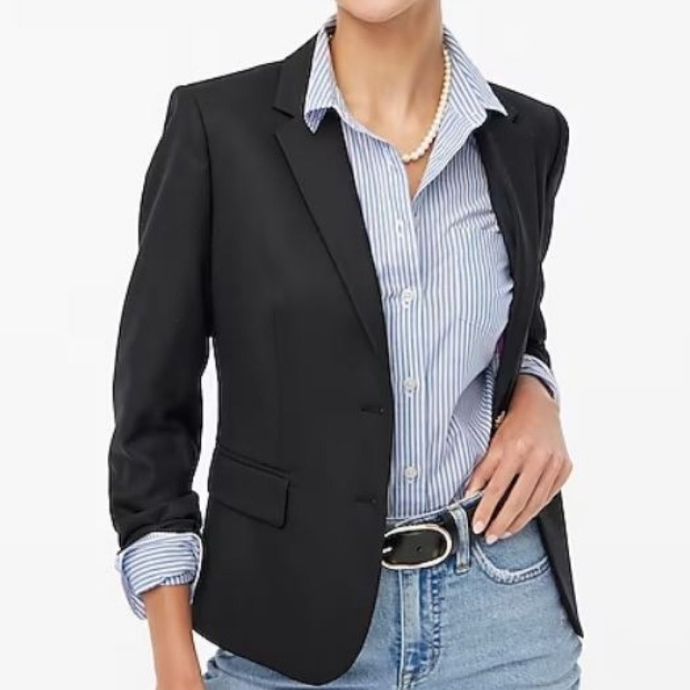 J.Crew Schoolboy Blazer, Black